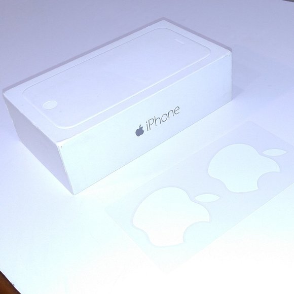 APPLE iPHONE 6 BOX ONLY 16GB Original Packaging OEM Steve Jobs STICKERS 2014 USA - Picture 2 of 13